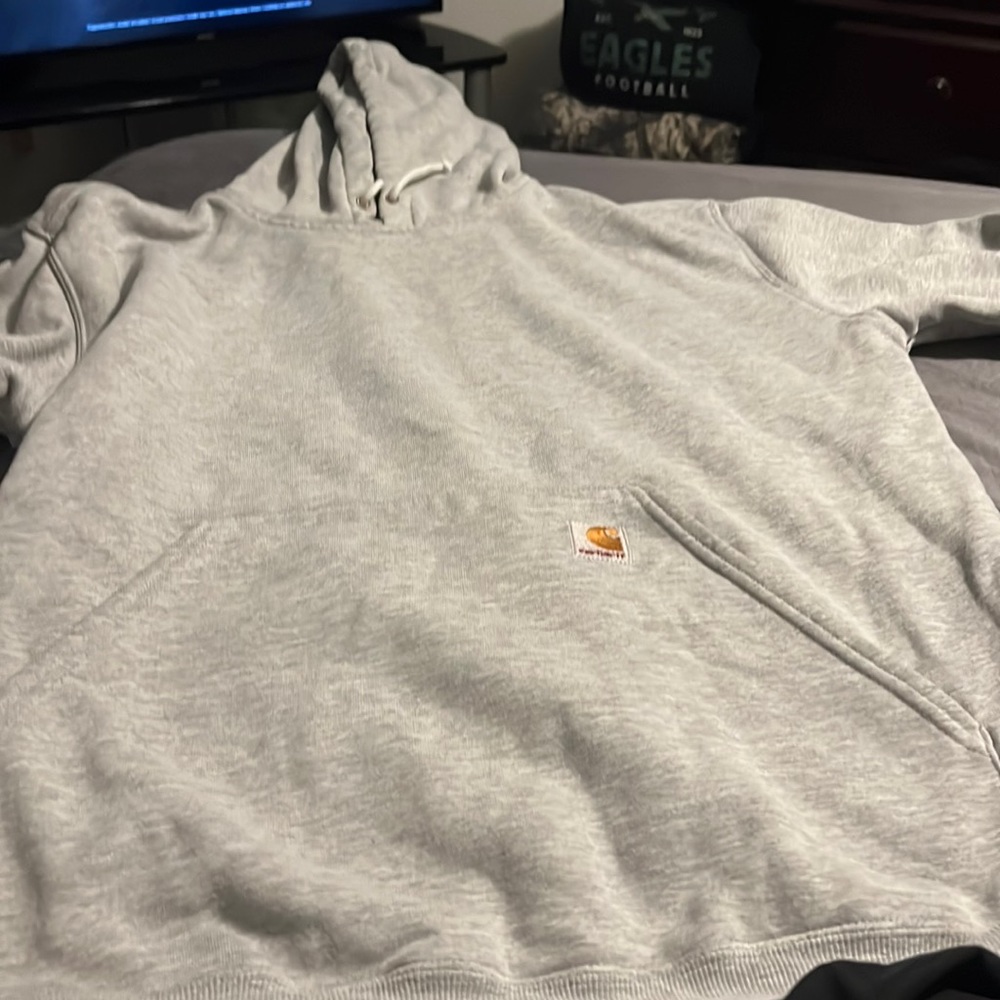 Gray carhartt hoodie